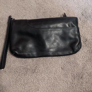 Radley London black leather wristlet